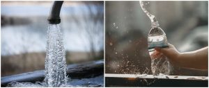 Agua filtrada Vs. agua embotellada