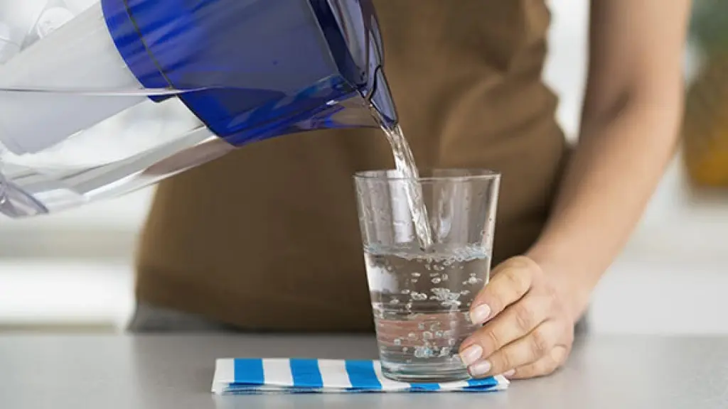 El agua filtrada es más sana
